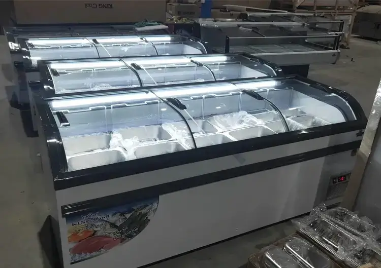 ตู้แช่ของสด 12 ถาด รุ่น KX-280GPSE ขนาด 27 คิว