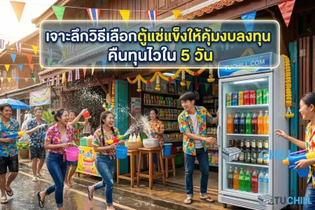 ไอเดียทำเงินสงกรานต์: ขายน้ำแข็ง-ไอศกรีมตัก เจาะลึกวิธีเลือกตู้แช่แข็งให้คุ้มงบลงทุน คืนทุนไวใน 5 วัน